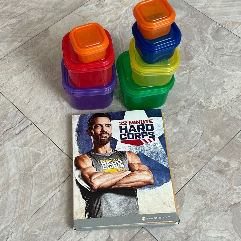 Beachbody 22 Minute Hard Corps & Meal Containers